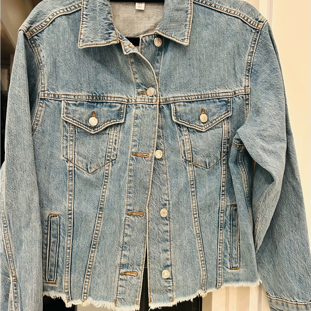 Topshop Light Blue Denim Jacket